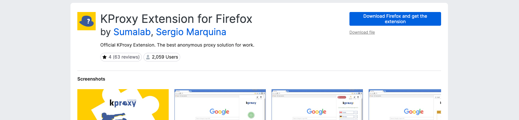 KProxy: Best for Browser Extension Convenience