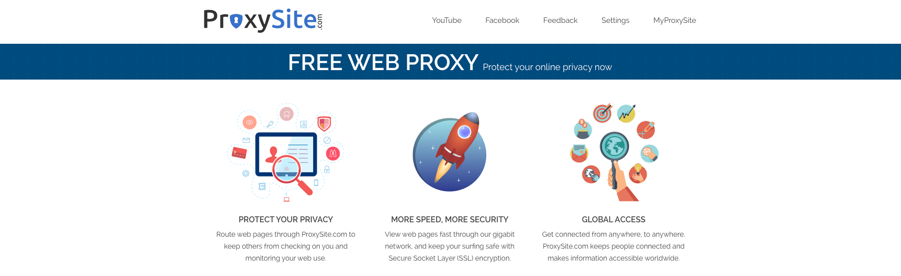 ProxySite: Best for Streaming and Social Media