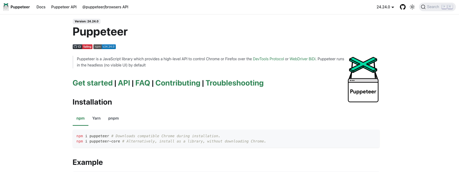 Puppeteer and Playwright